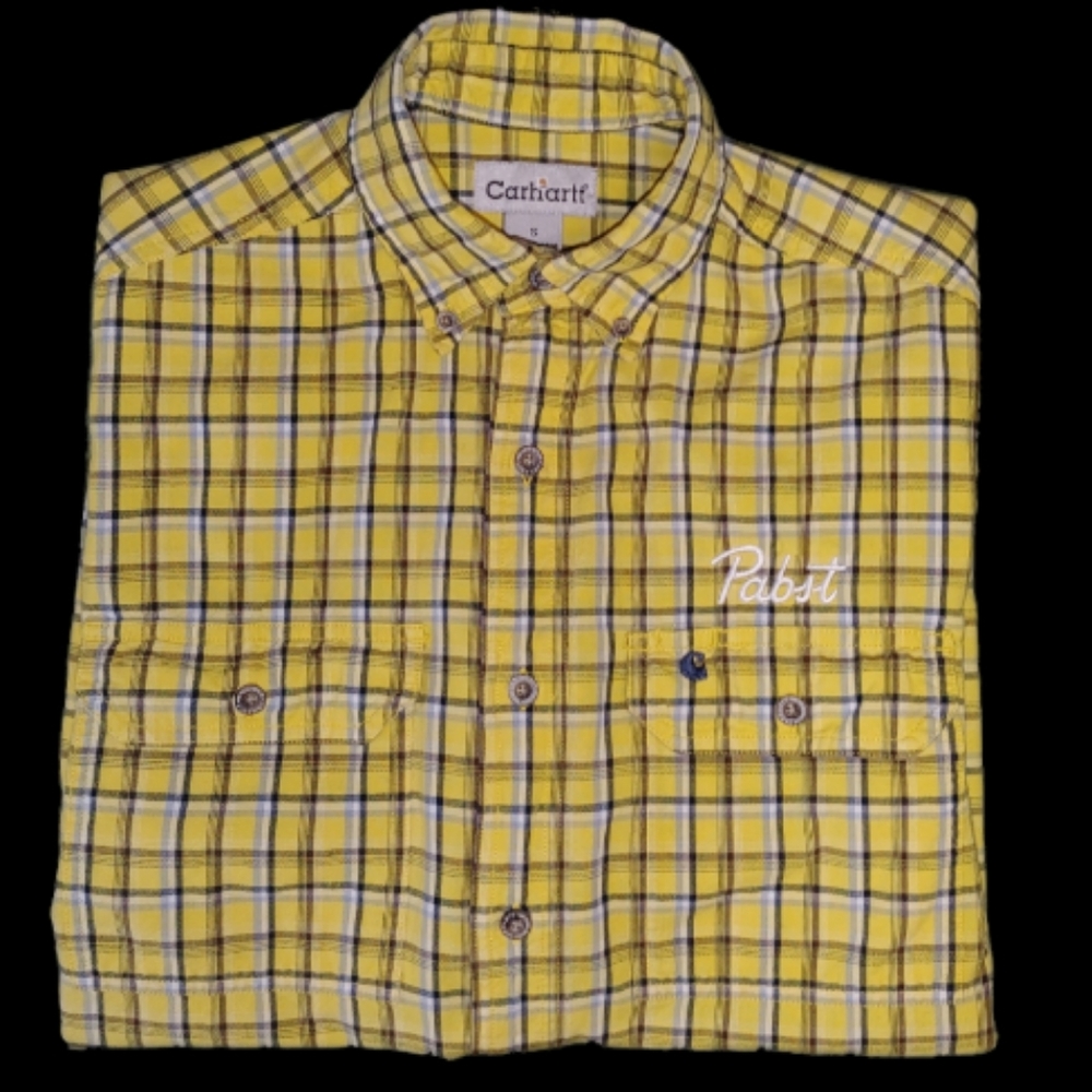 Carhartt Men's Lightweight Short Sleeve Plaid - Picture 2 of 11